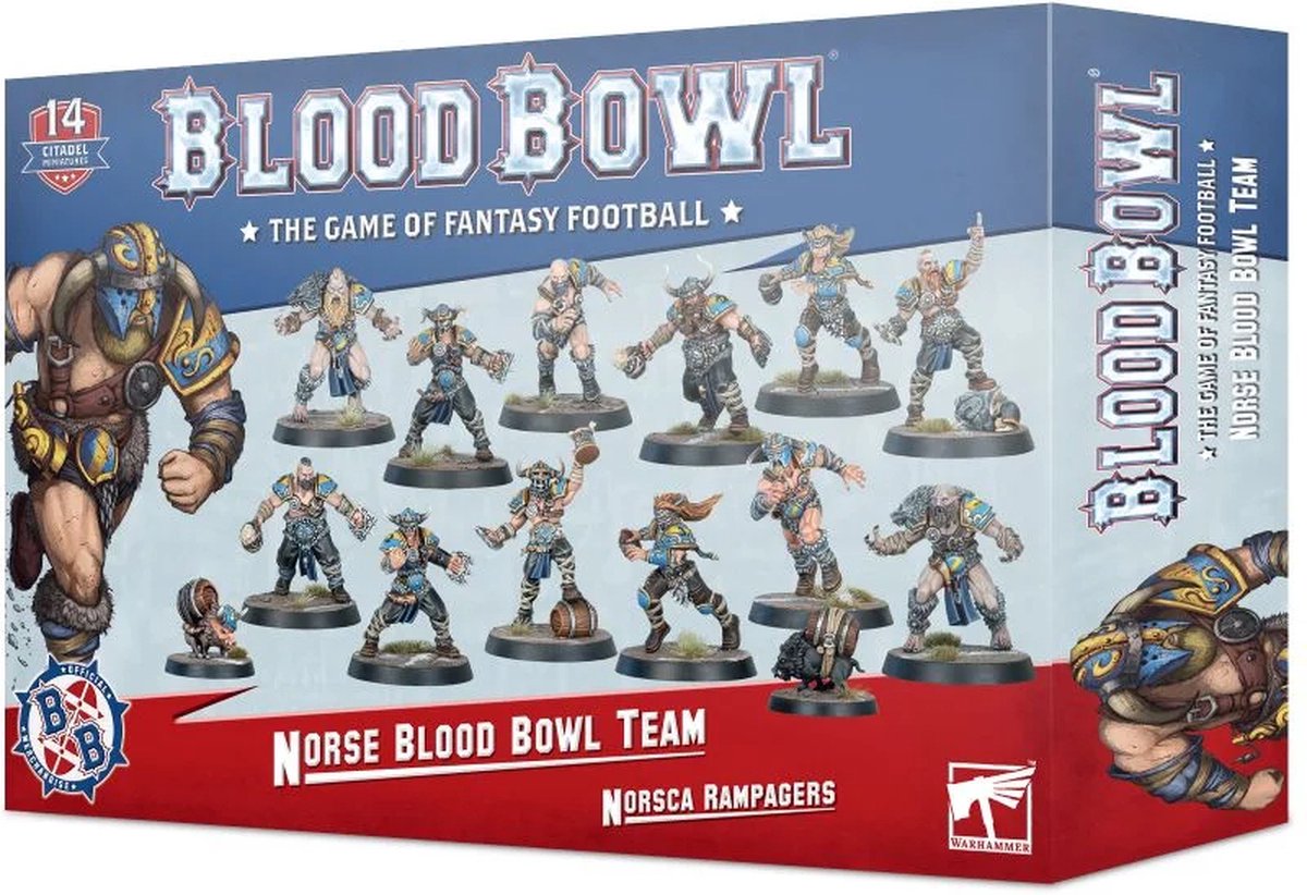 Norse Blood Bowl Team: Norsca Rampagers