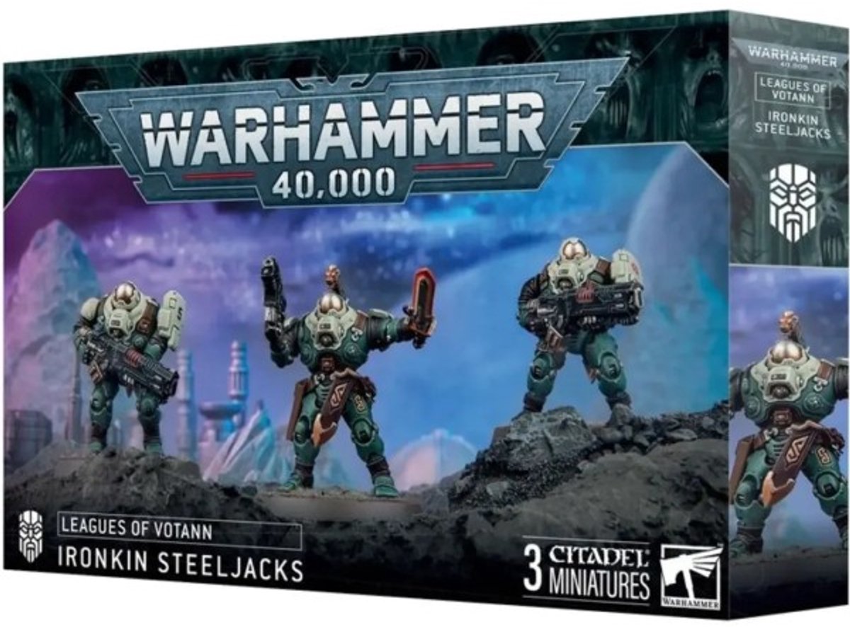Warhammer 40.000 40K - Leagues Of Votann - Ironkin Steeljacks - 69-23