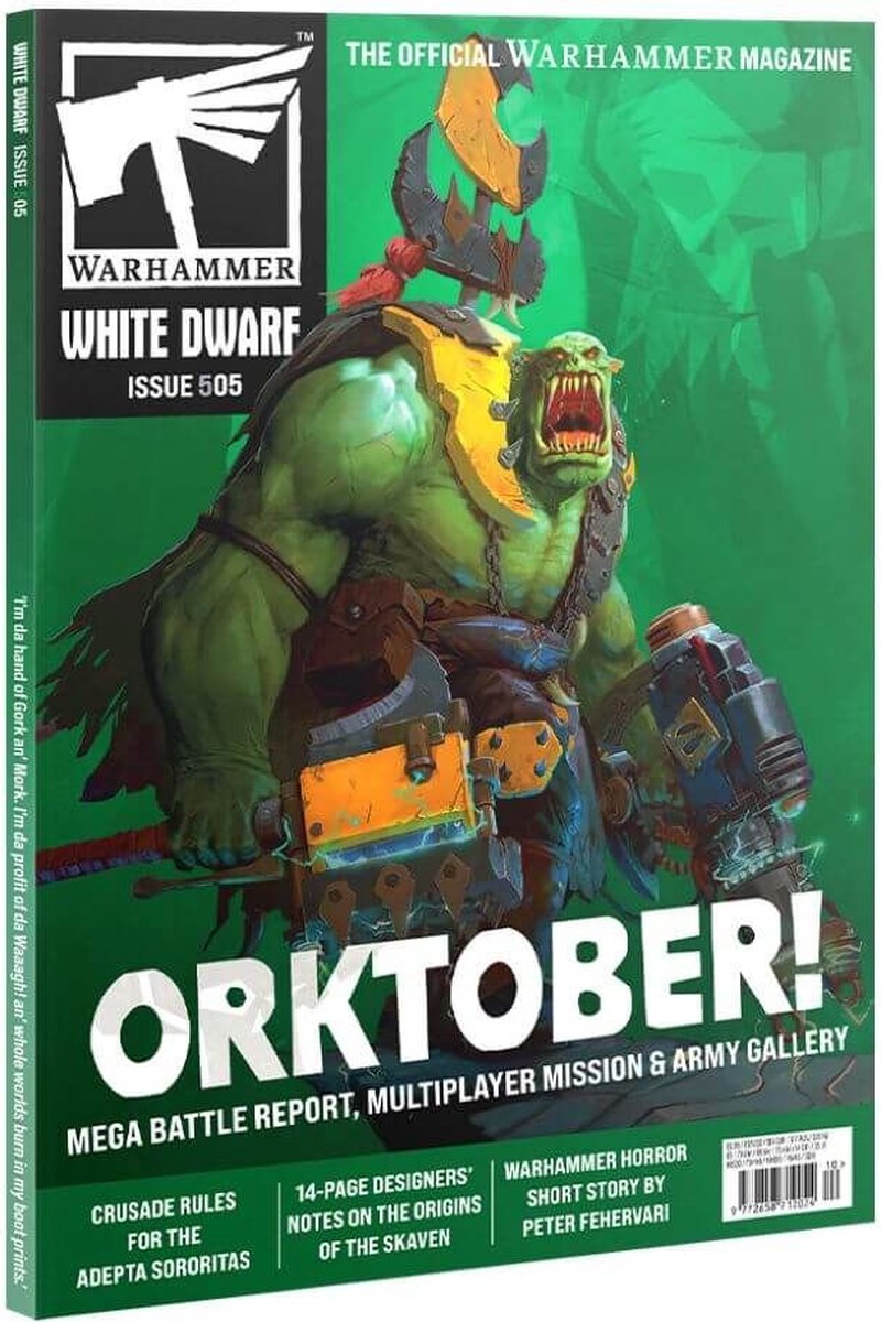 White Dwarf Magazine, issue 505