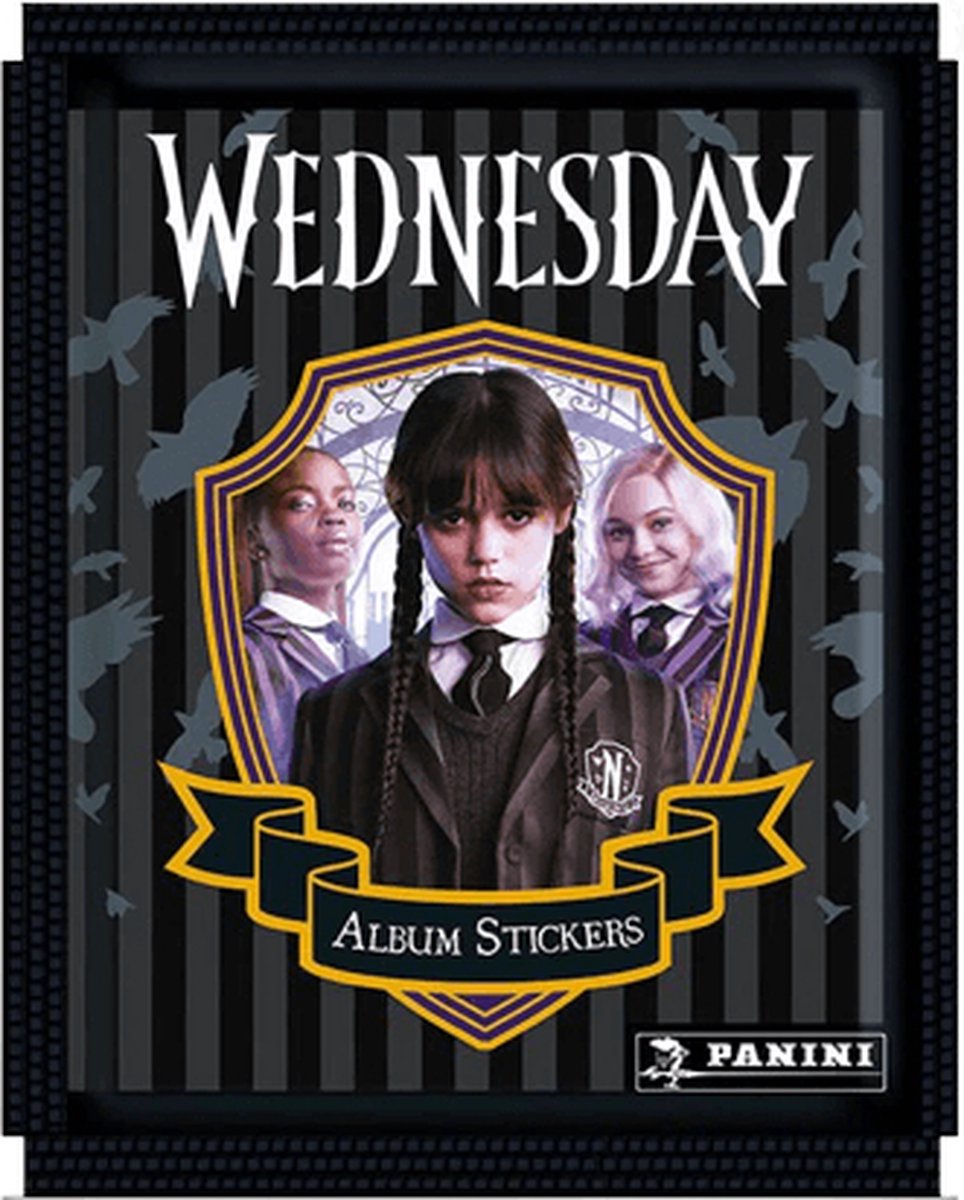 wednesday - stickers - panini