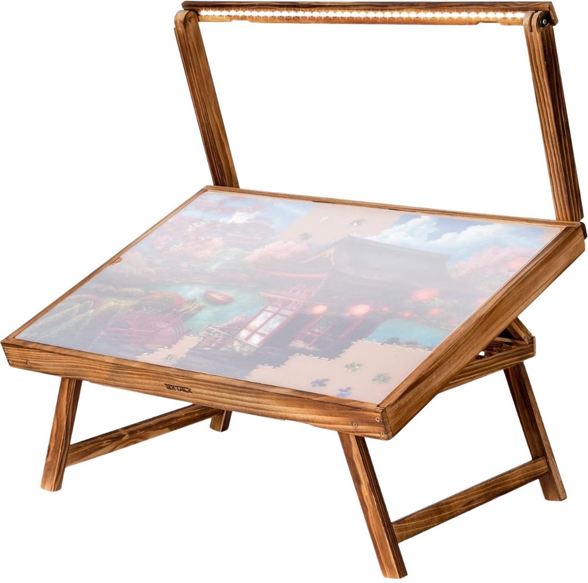 White-label Puzzeltafel - Puzzelmat - Puzzelmap - Bruin