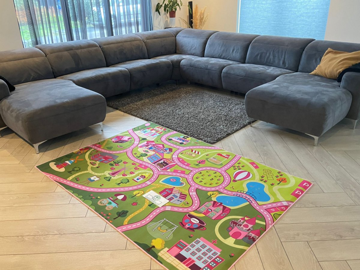 speelkleed - speeltapijt - sweetfun - 140 x 200 cm - speelmat - antislip - wasbaar