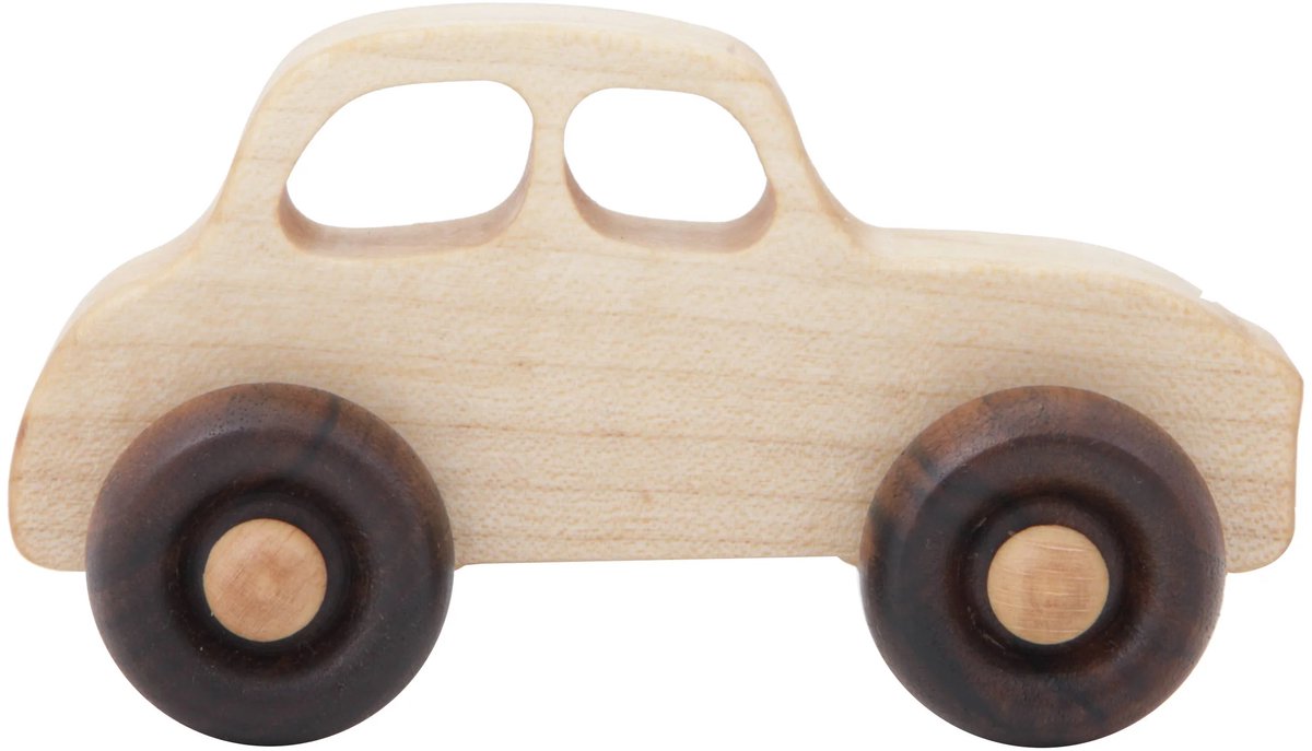 Wooden Story - Houten auto - jaren 1950