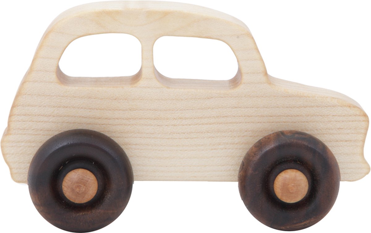 Wooden Story Houten Speelgoed Auto French Car
