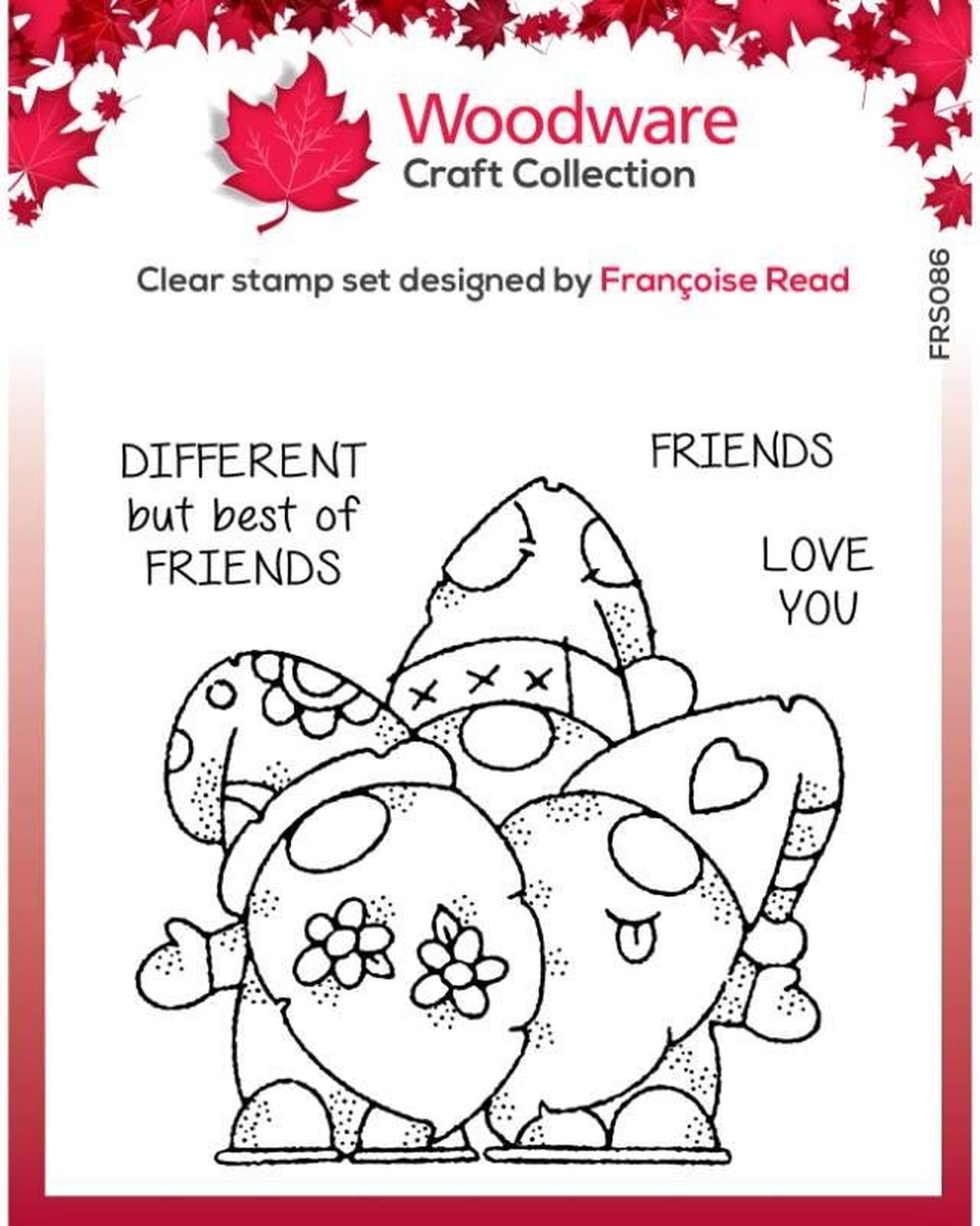 Gnome Friends Clear Stamp (FRS086)