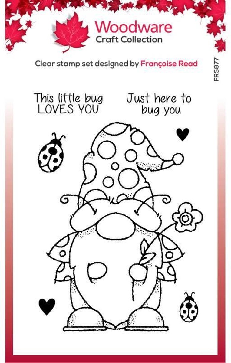 Ladybird Gnome Clear Stamp (FRS877)