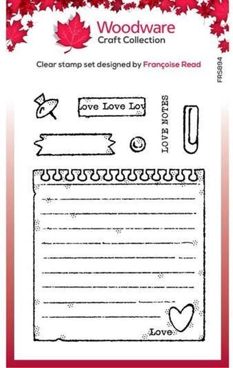 Love Notes Clear Stamp (FRS894)