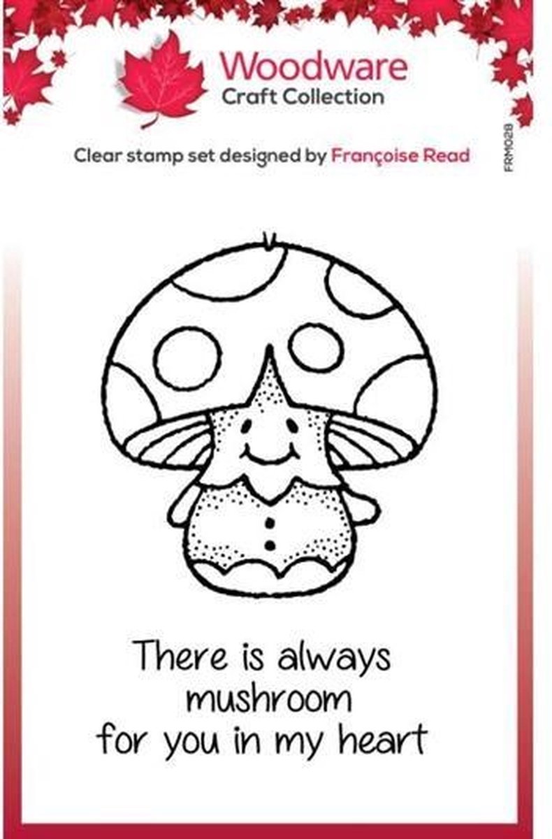 Mushroom Clear Stamp (FRM028)