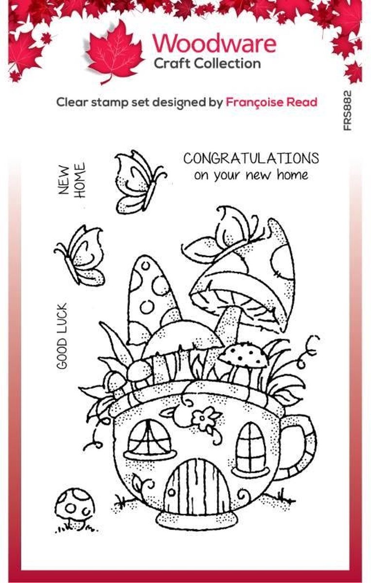 Mushroom Cup Clear Stamp (FRS882)