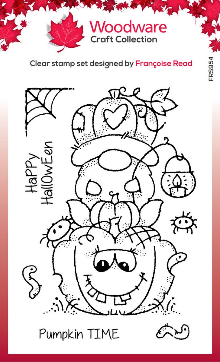 Pumpkin Gnome Clear Stamps (FRS954)