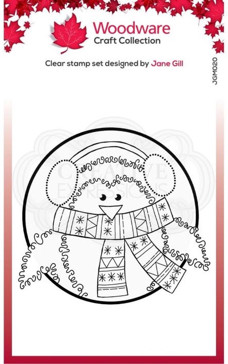 Singles Mini Penguin Clear Stamp (JGM020)