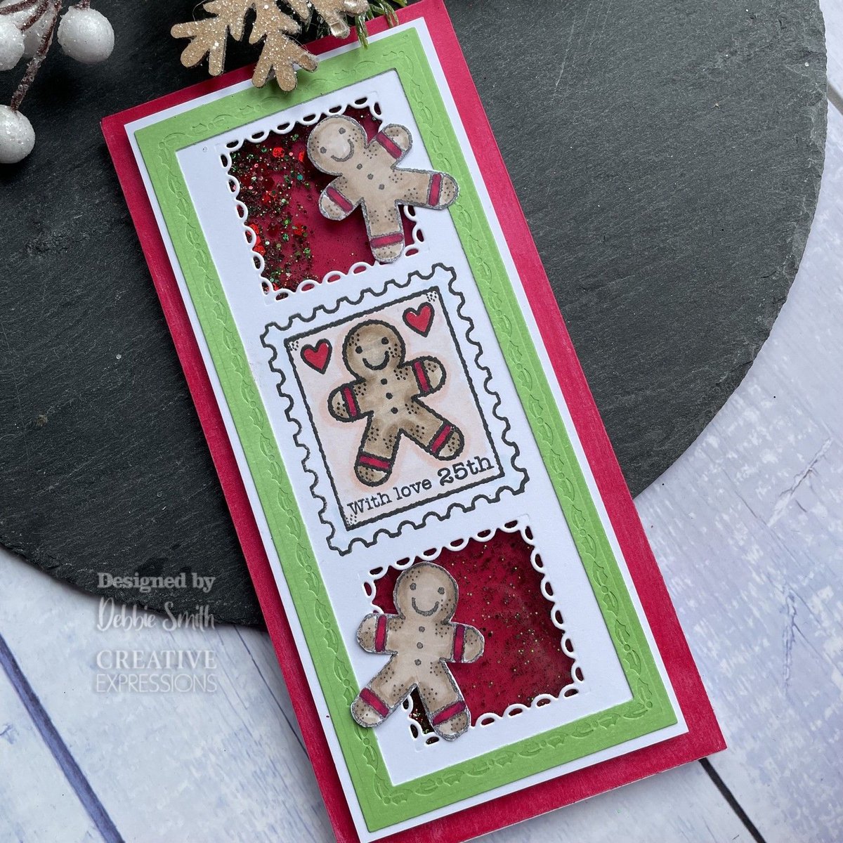 Woodware Clear Singles Stempel Gingerbread Stempel