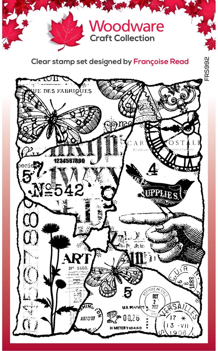 Woodware • Clear Stempel Singles Joined Fragments