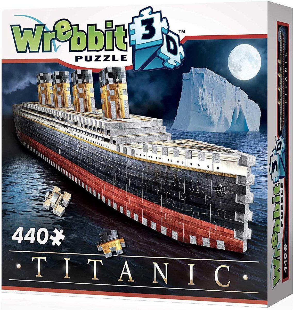 Titanic - Puzzel 3D Wrebbit