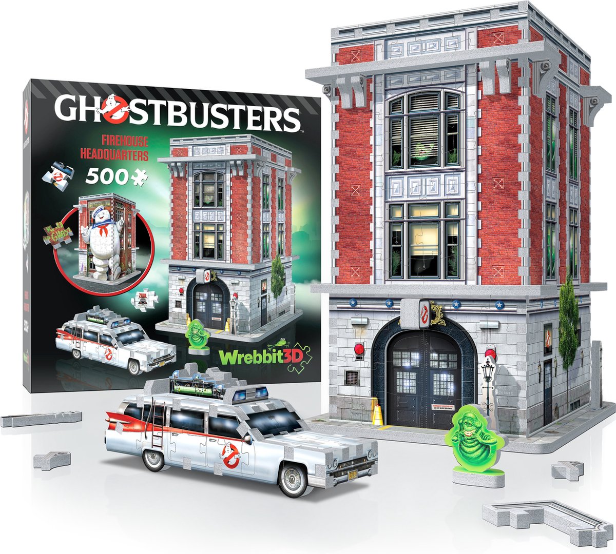 Wrebbit 3D Ghostbusters Firehouse Headquarters (500)