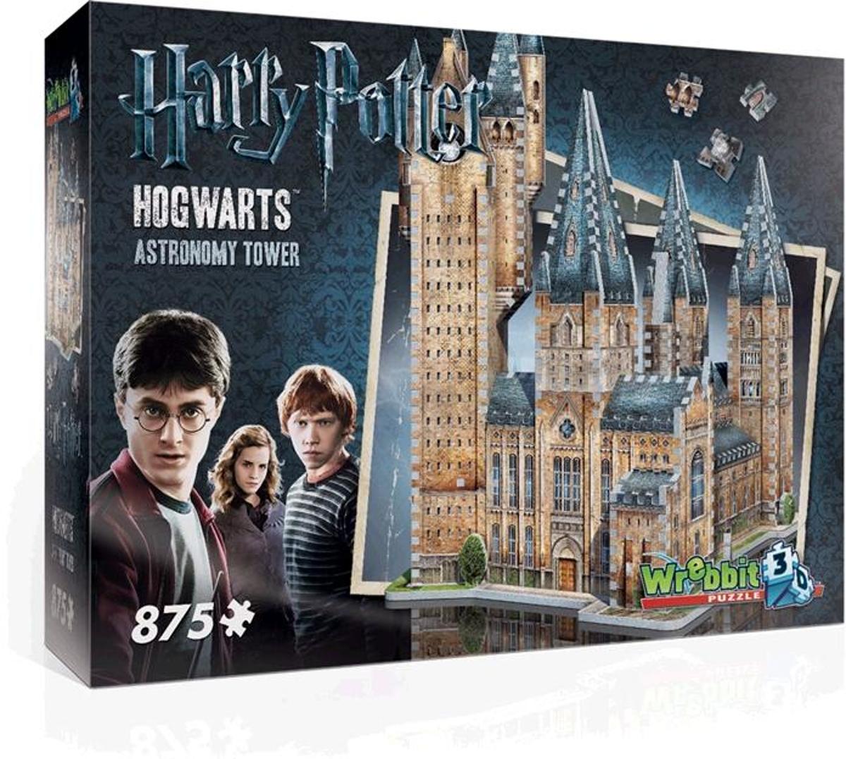 Wrebbit 3D Puzzel - Harry Potter Hogwarts Astronomy Tower - 875 stukjes
