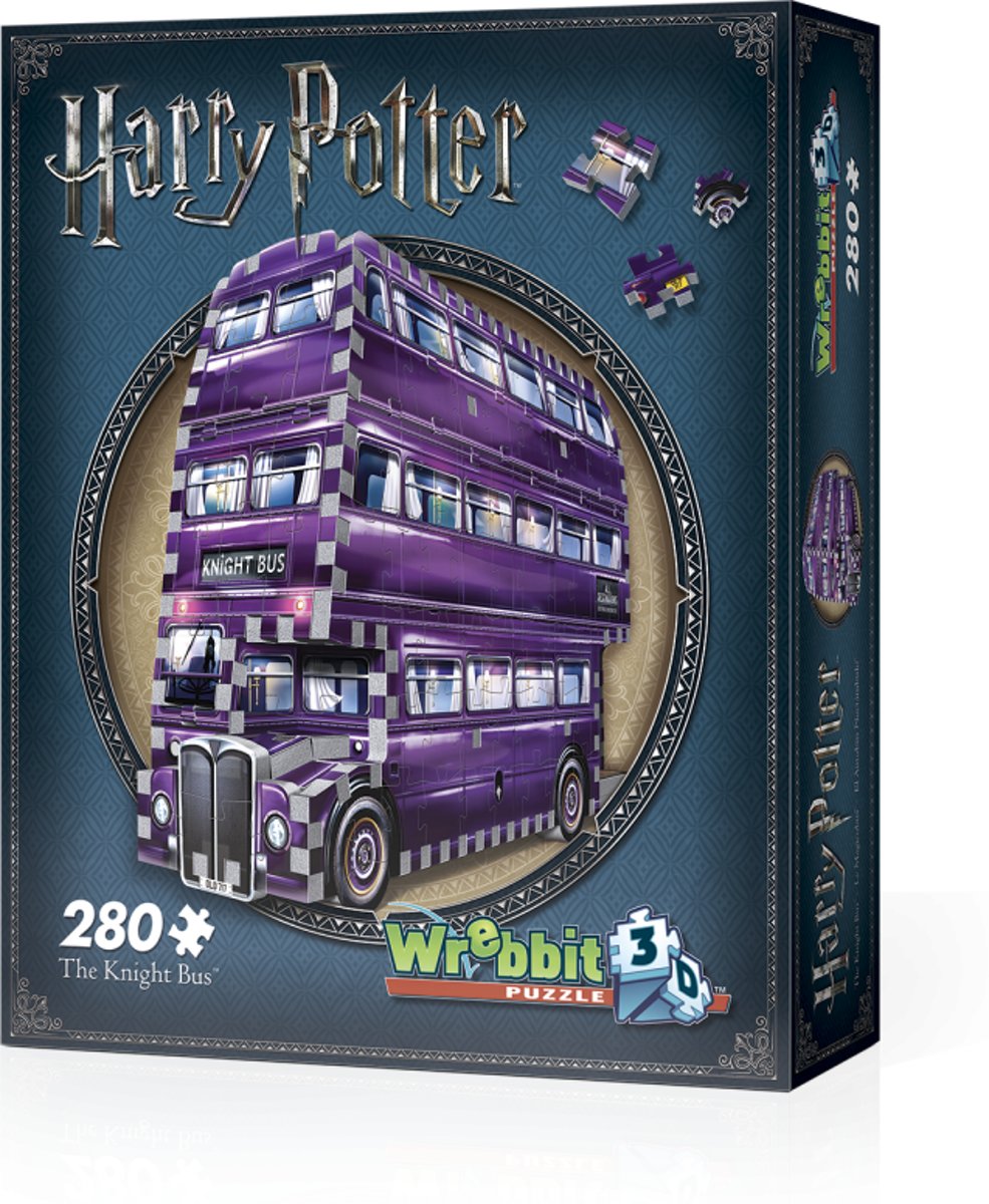 Wrebbit 3D Puzzle - Harry Potter The Knight Bus (280)