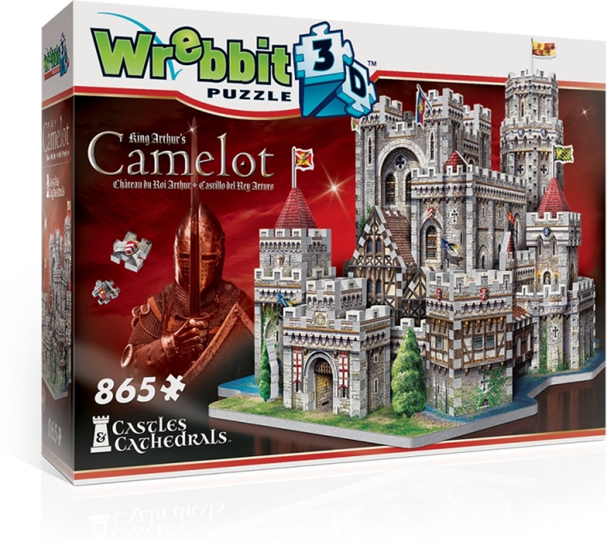 Wrebbit 3D Puzzle - King Arthurs Camelot (865)