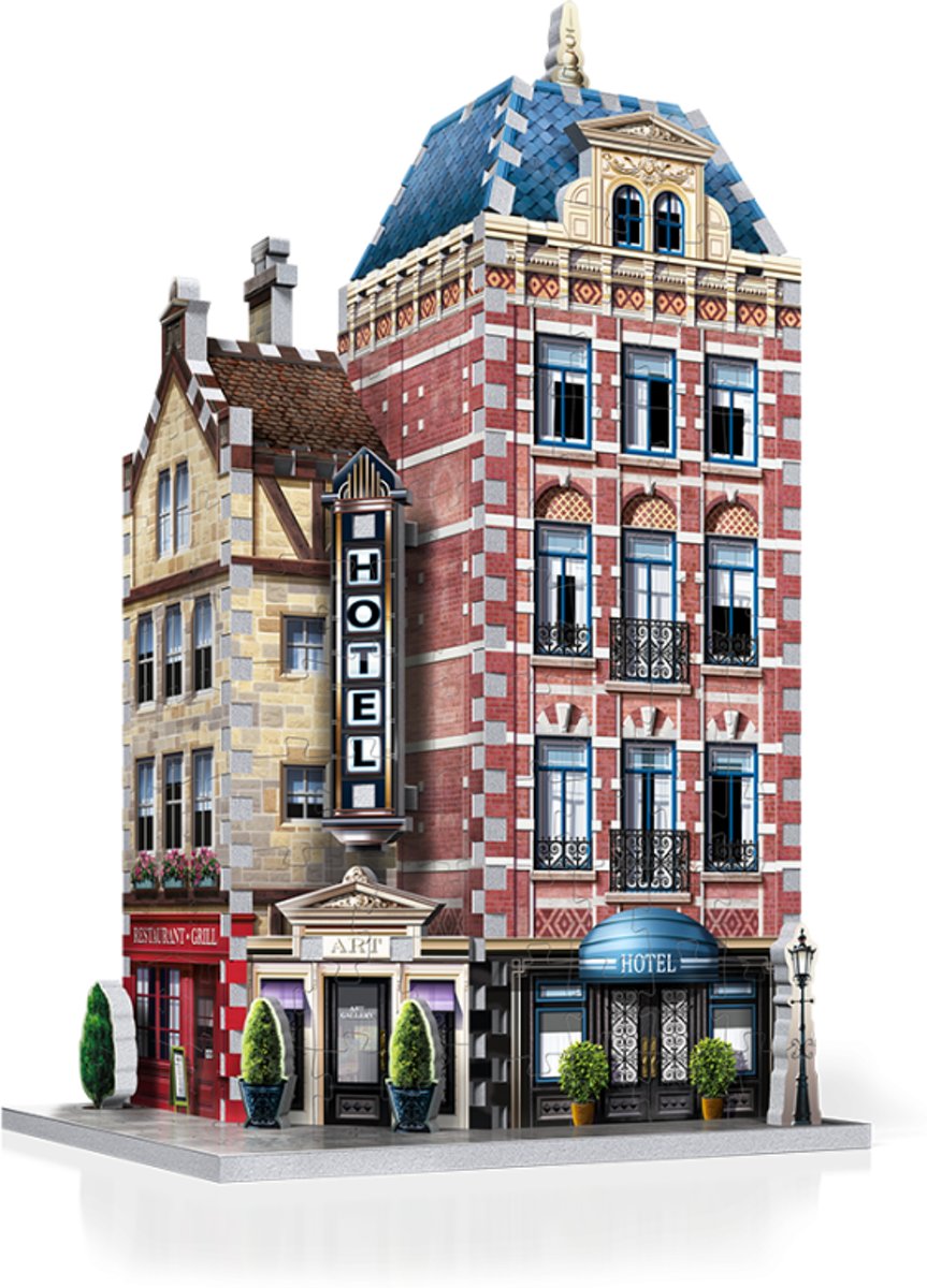 Wrebbit 3D Puzzle - Urbania Hotel (295)