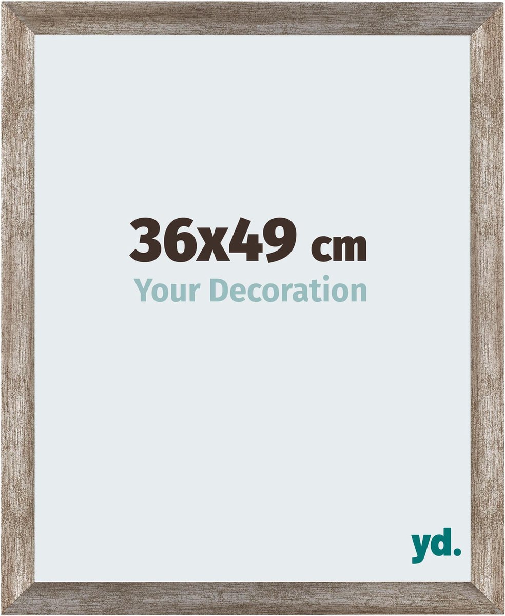 Your Decoration - Puzzellijst 36x49 cm - Metaal Vintage - Puzzellijst 500-1000 stukjes - MDF Fotolijst - Mura