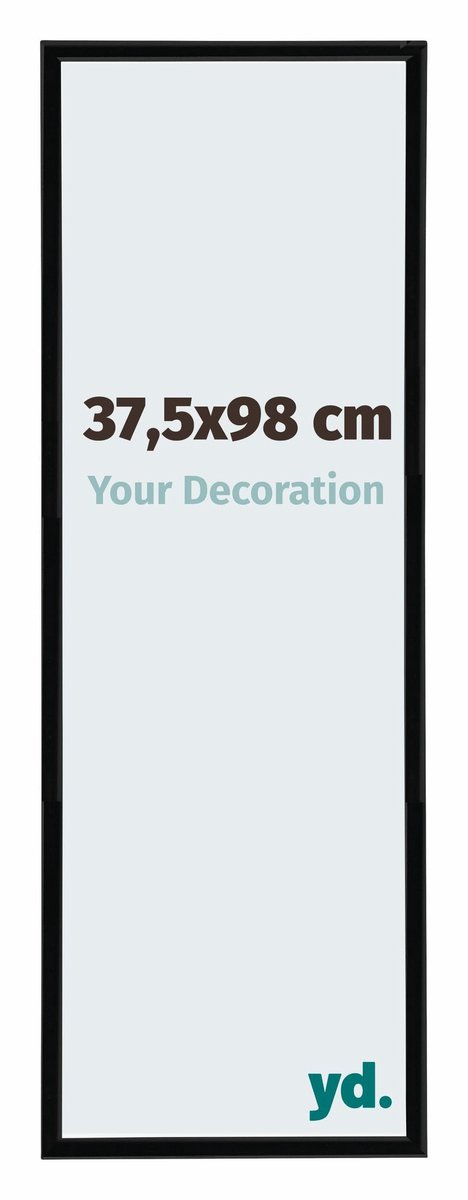 Your Decoration - Puzzellijst 37,5x98 cm - Zwart Mat - Puzzellijst 1500-2000 stukjes - Kunststof Fotolijst - Annecy