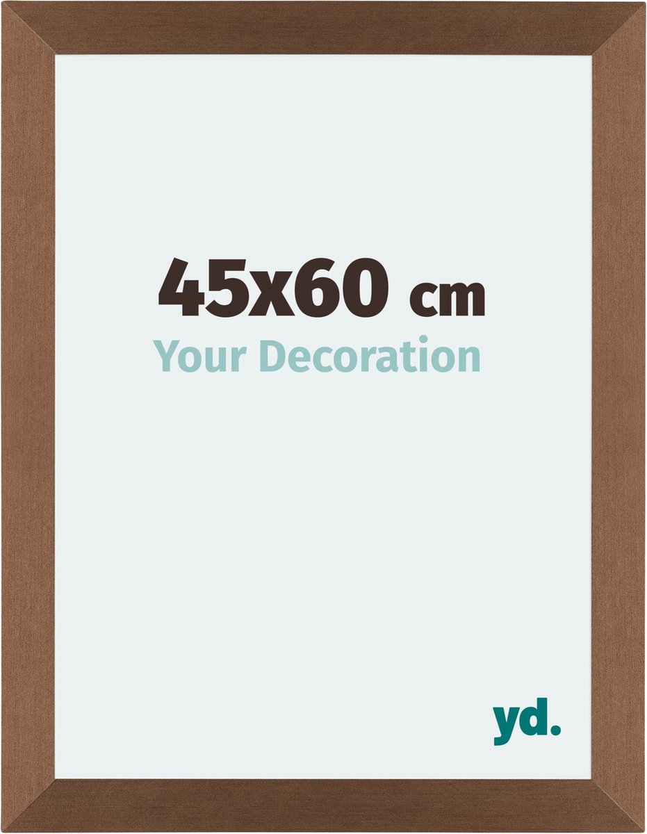 Your Decoration - Puzzellijst 45x60 cm - Koper Decor - Puzzellijst 500-1000 stukjes - MDF Fotolijst - Mura