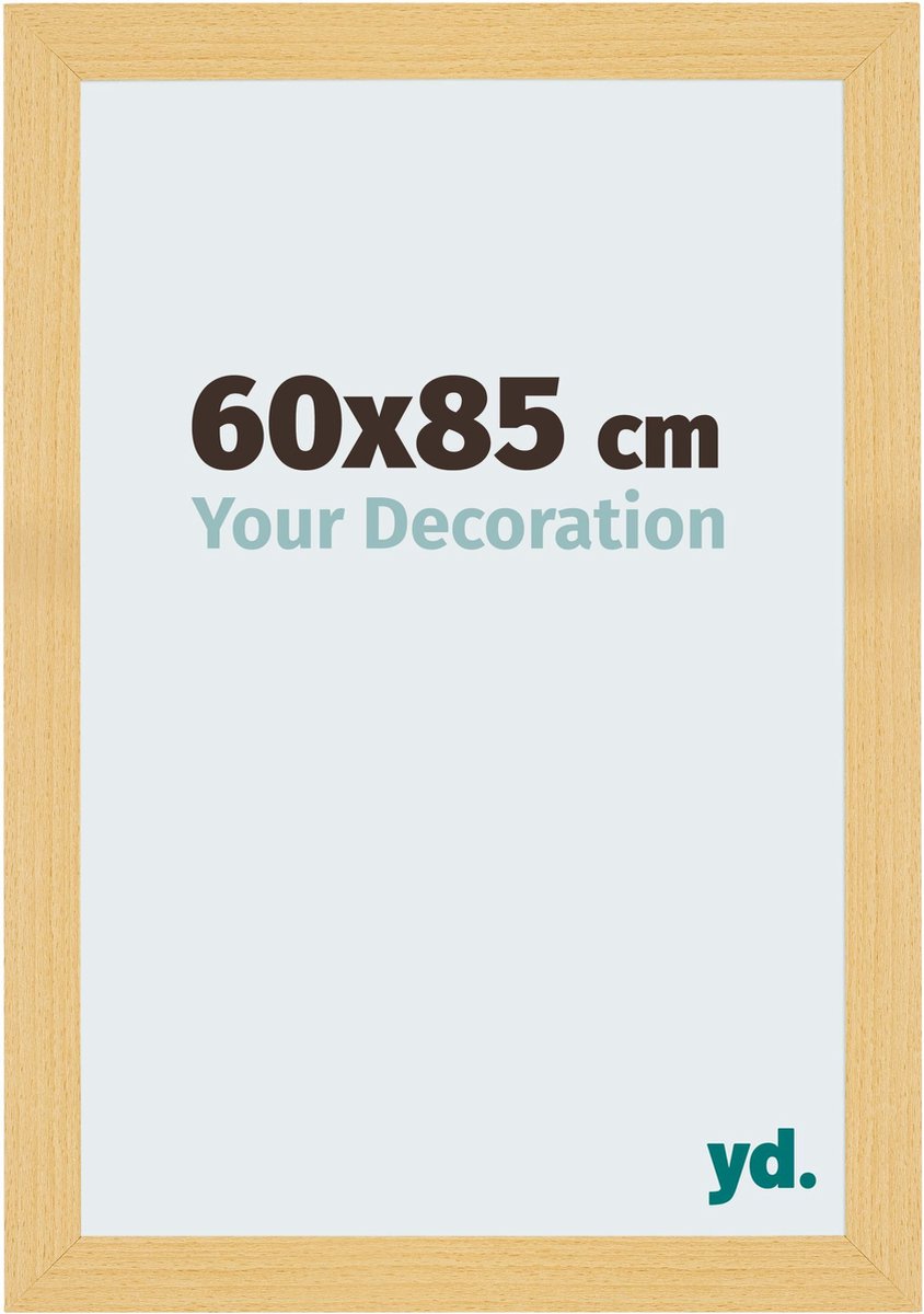 Your Decoration - Puzzellijst 60x85 cm - Beuken Decor - Puzzellijst 1500-2000 stukjes - MDF Fotolijst - Mura