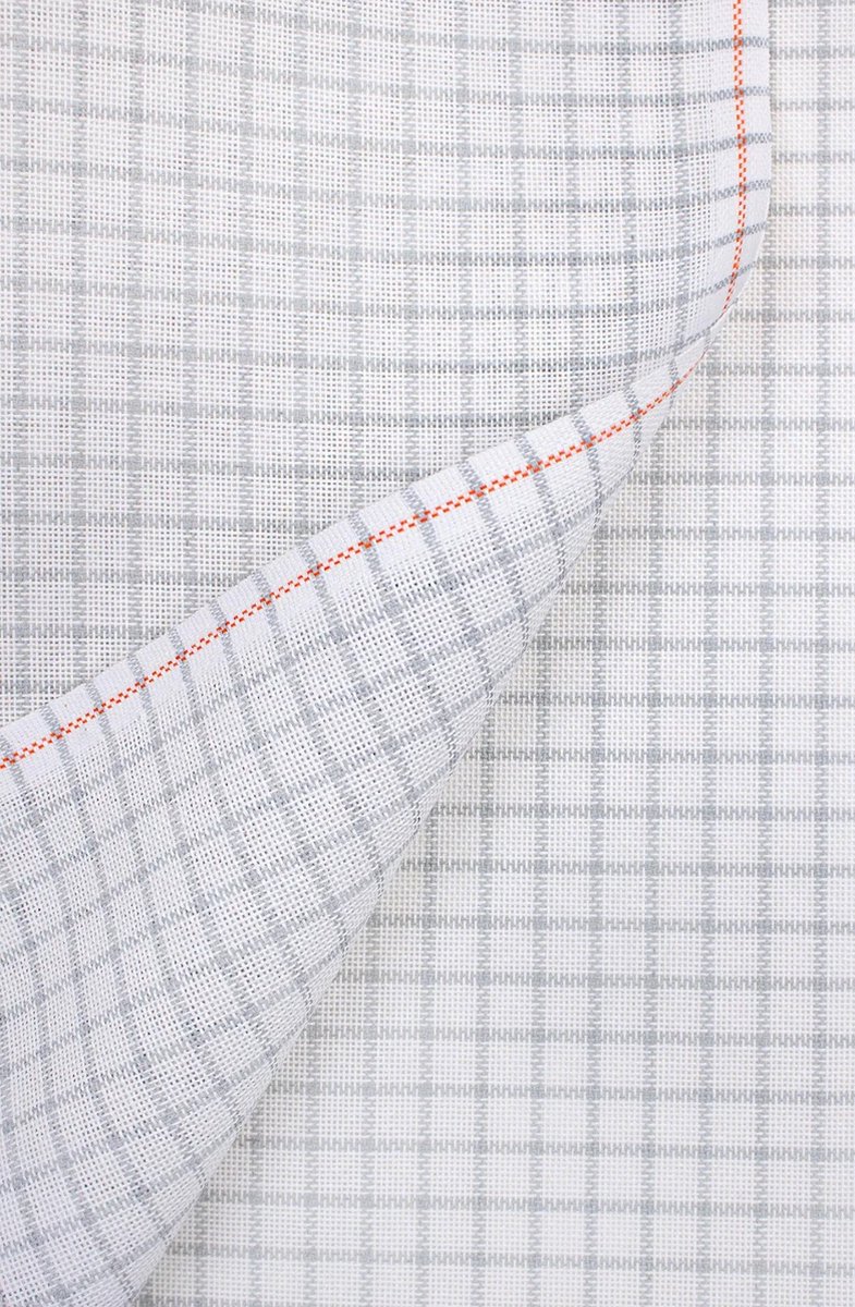 BORDUURSTOF EASY COUNT 25 CT, WHITE - ZWEIGART (50 x 100 cm)