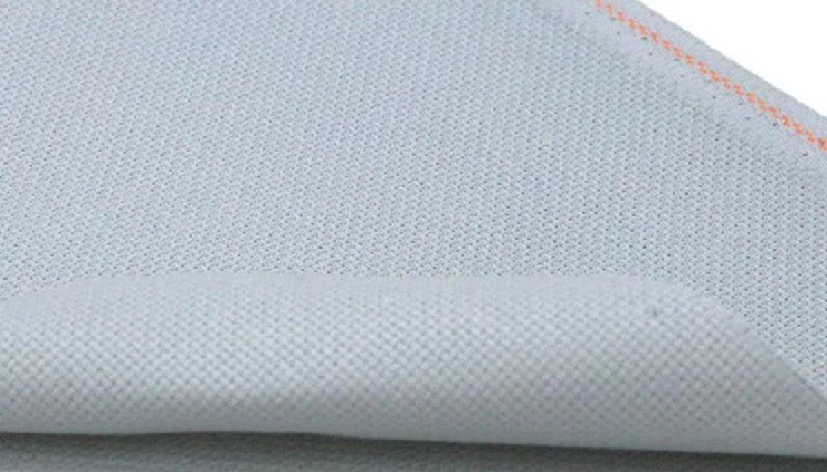 Borduurstof Aida 16 50 x 50 cm - grijs