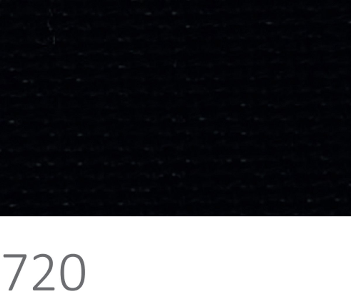 Borduurstof precut - Lugana 25ct 720 (48 x 68 cm) - Zweigart - Black