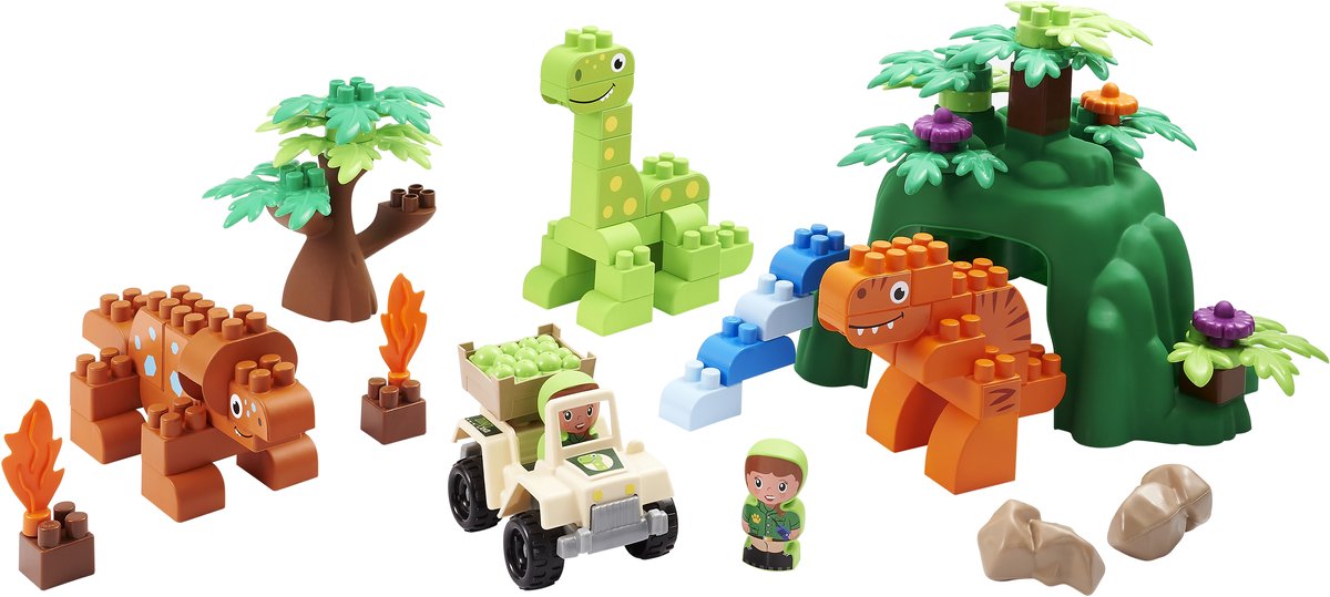 Dinoland bouwspeelgoed - Abrick - ECOIFFIER - Vanaf 18 maanden