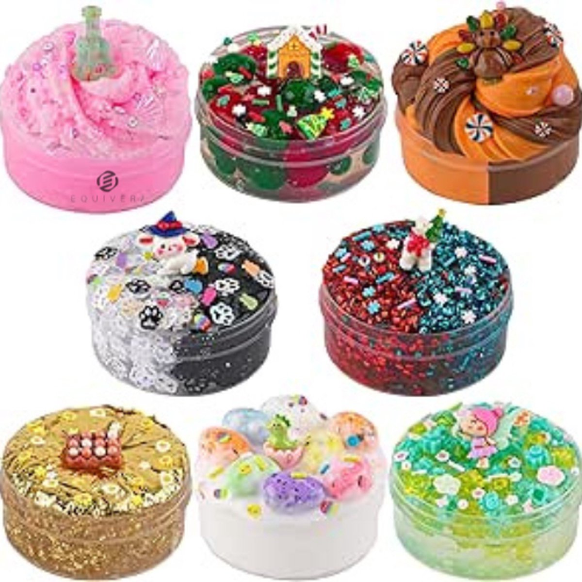 Equivera Slijm Maken Pakket - Slijm Maken Pakket - Slijm Maken voor Kinderen - Slijm voor Kinderen - Slijm Maken - Slijm Pakket - Slijm Set - Speelgoed voor Kinderen