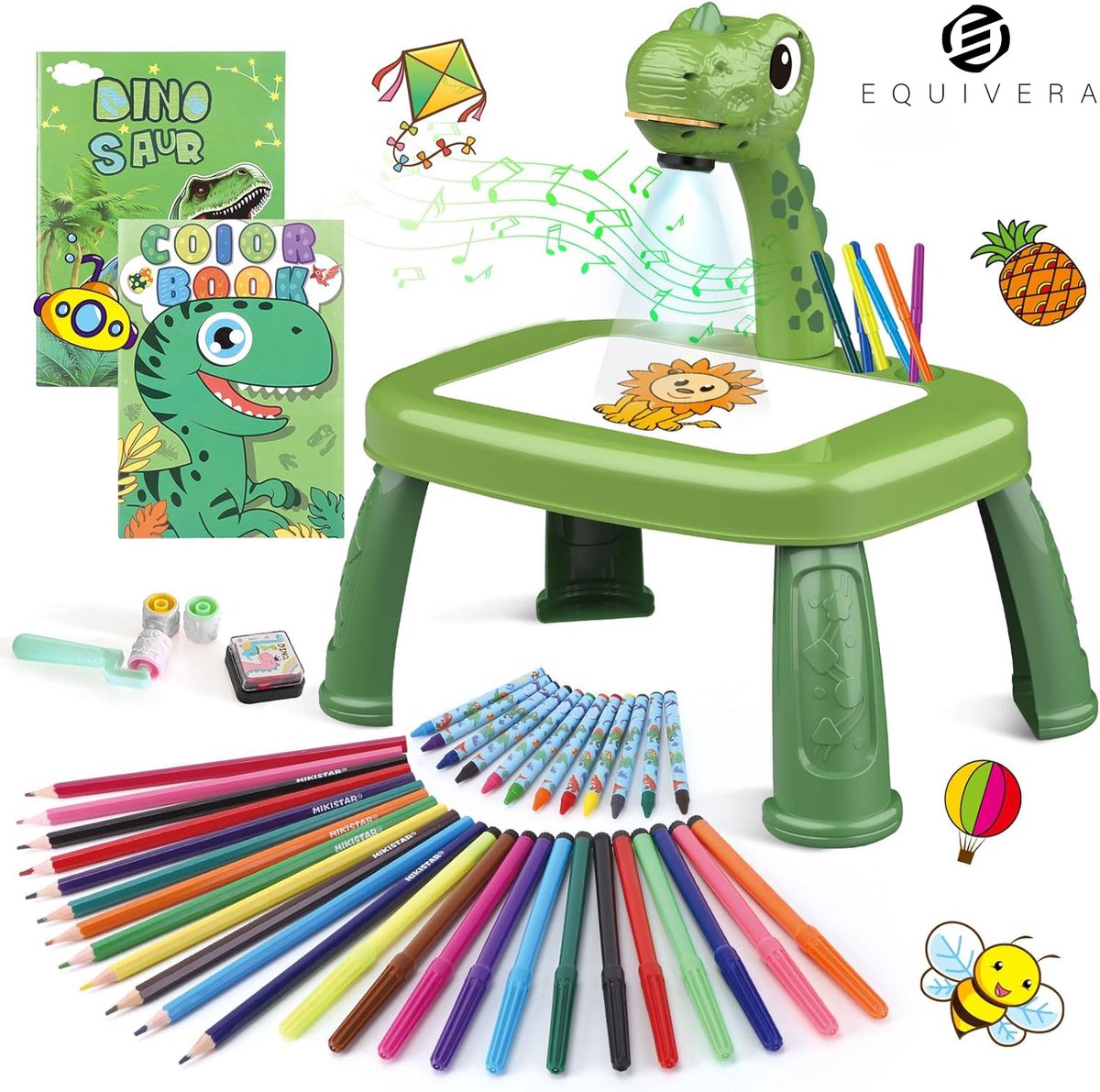 Equivera Tekenprojector Kinderen - Tekenprojector voor Kinderen - Tekenprojector - Tekenmachine Kinderen - Tekenmachine