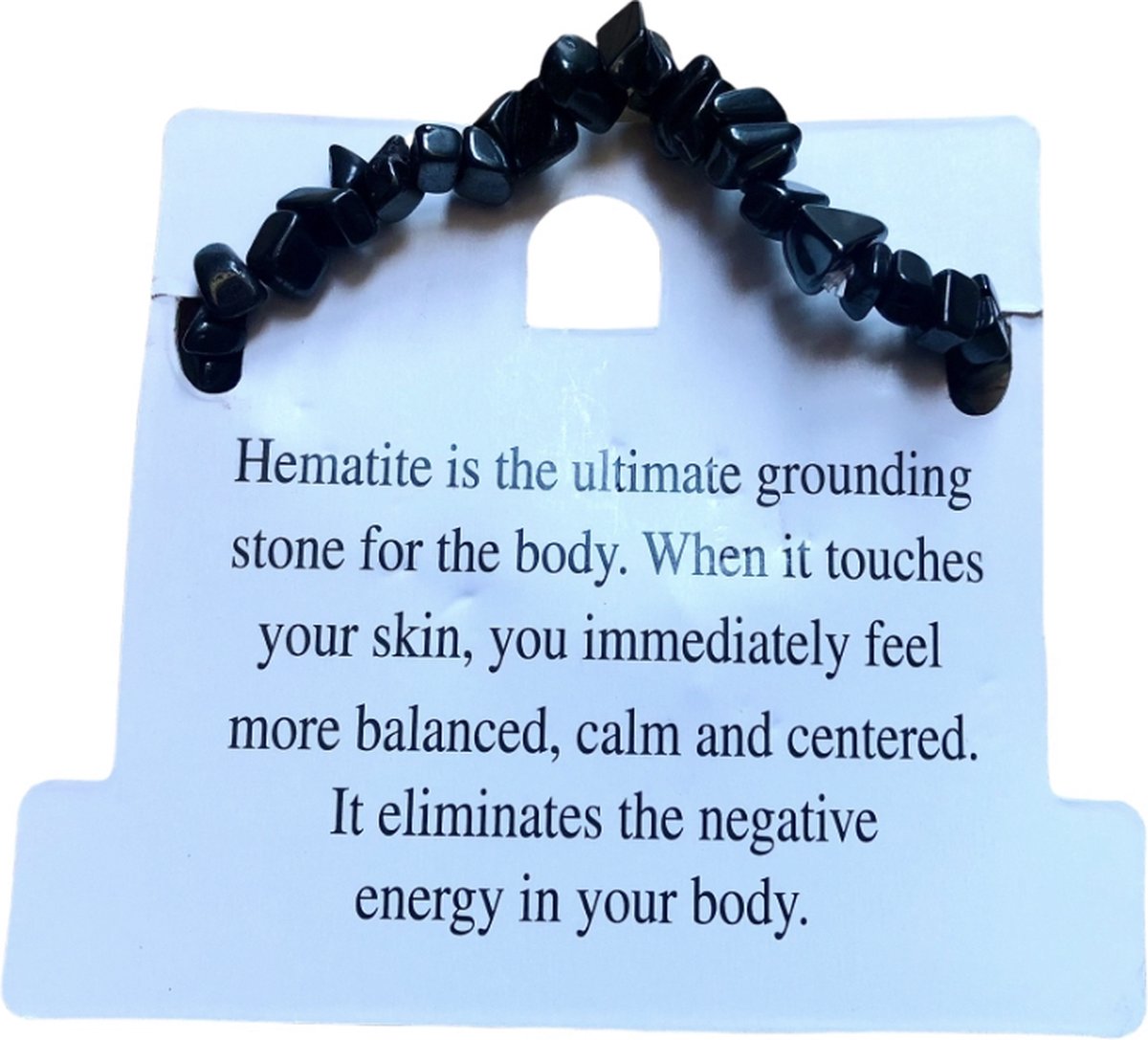 Armband - Hematiet - Natuursteen - Healing - Edelsteen - Energy - Spiritual