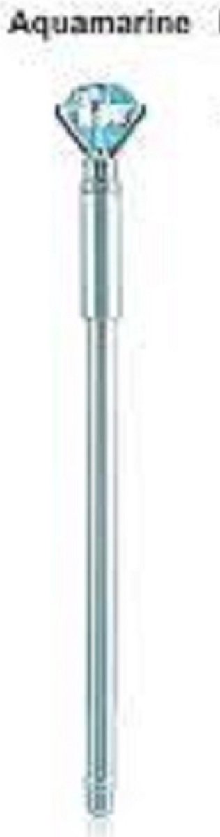 Diamond painting pen - Metal - prachtig afgewerkt met diamant - hemelsblauw