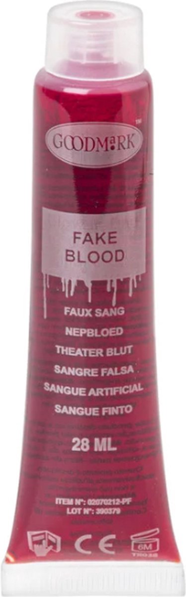 Halloween decoratie - Nepbloed Tube - 28ML - Halloween.
